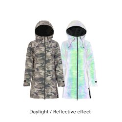 Paikka Human Visibility Regnjakke Camo