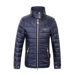 Covalliero junior quiltet jakke, Navy