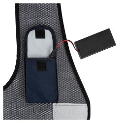 Refleks vest med LED lys