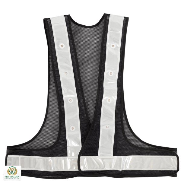 BR Refleks Vest med lys, voksen