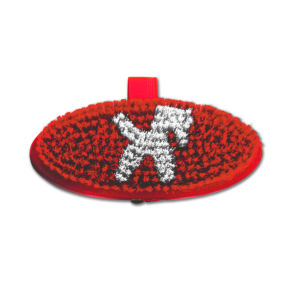 Bld strigle med hestemotiv