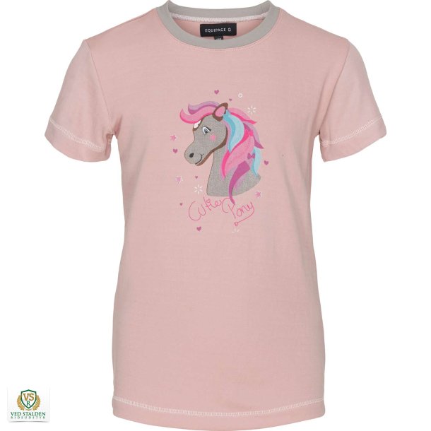 Equipage brne T-Shirt "Finja", Misty Rose