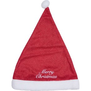 HG Nissehue til ridehjelm glitter Rd ONE SIZE