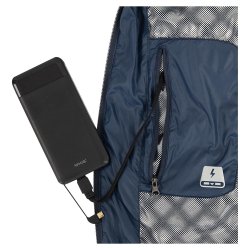 WHIS Coach quiltet jakke med varme, unisex