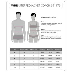 WHIS Coach quiltet jakke med varme, unisex