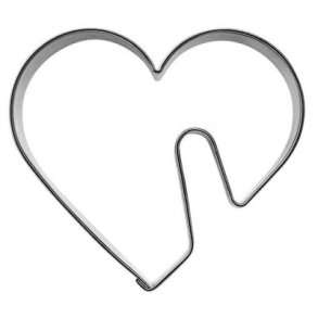 Kageudstikker Hjerte p krus