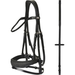HorseGuard Cryll 24.2 trense kombineret nsebnd m/tilbagetrk