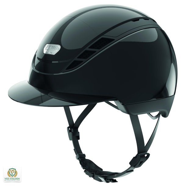 ABUS Pikeur Airduo Ridehjelm, Shiny Sort