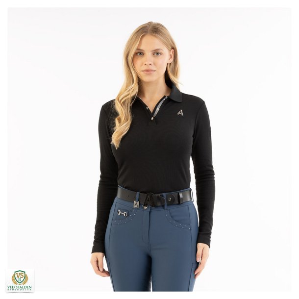 ANKY Long Sleeve Polo Top