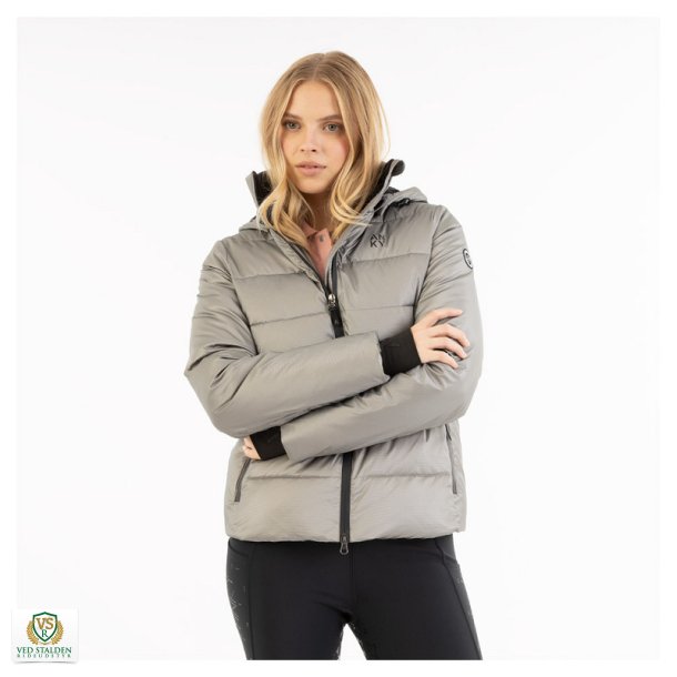 Anky Quiltet Jakke, Silver