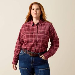 Ariat Rebar Flannel DuraStretch Skjorte