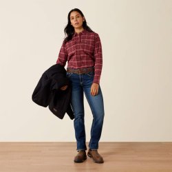 Ariat Rebar Flannel DuraStretch Skjorte