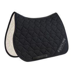 Equiline Sadelunderlag Gruseg, Sort