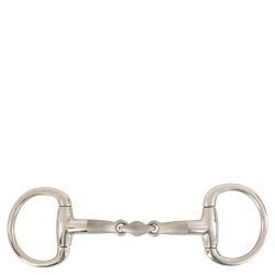 BR 2-delt Eggbutt Snaffle Satin Sense � 14 mm