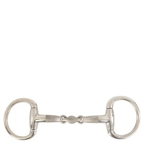 BR 2-delt Eggbutt Snaffle Satin Sense  14 mm