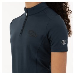 BR Junior Eevolv Half Zip T-Shirt Emery