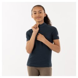 BR Junior Eevolv Half Zip T-Shirt Emery