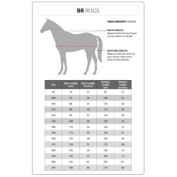 BR Exercise rug 1200D 0gr., Beluga 