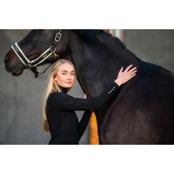 CATAGO Bash ridepullover med rullekrave, Sort