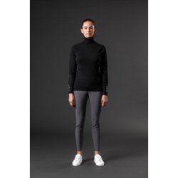 CATAGO Bash ridepullover med rullekrave, Sort