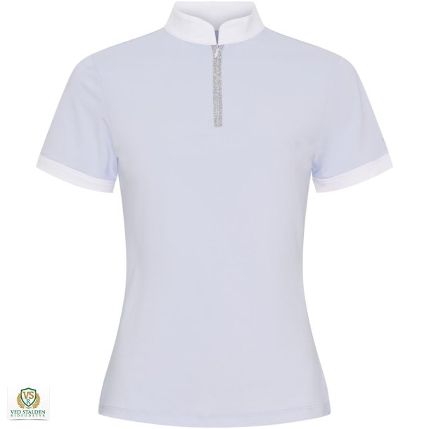CATAGO Nice kortrmet stvnebluse, Xenon Blue
