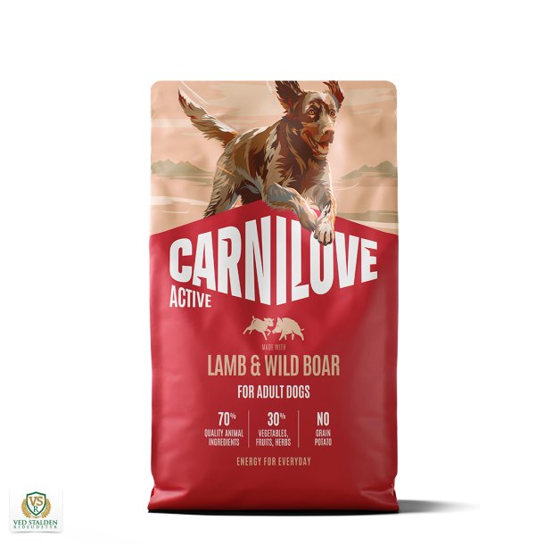 Carnilove Hundefoder Lamb &amp; Wild Boar Adult All Breeds  4kg