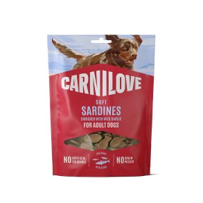Carnilove Hundegodbidder Soft Snack Sardines & Ramsl�g  200g