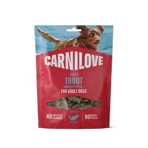 Carnilove Hundegodbidder Soft Snack Trout & Dild 200g