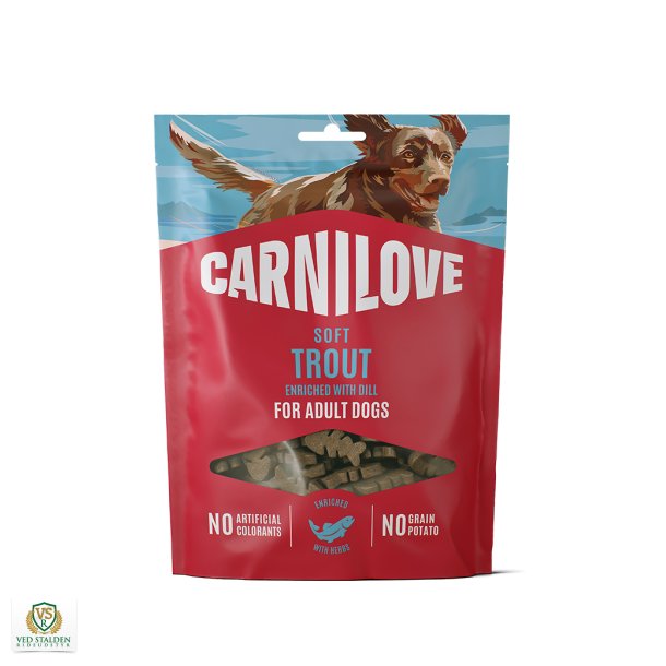 Carnilove Hundegodbidder Soft Snack Trout &amp; Dild 200g