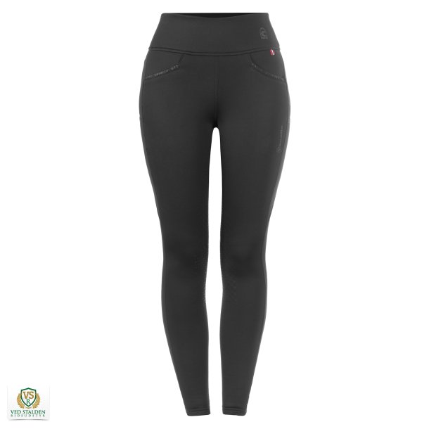 Cavallo Vinter Ridetights CAVALLOU GRIP RL, Sort