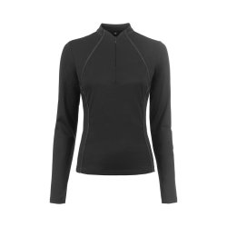 Cavallo half-zip shirt CAVALREYNA, Sort