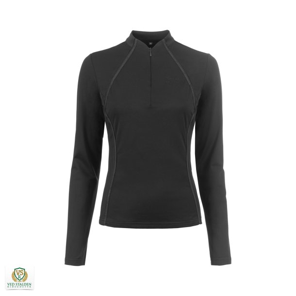 Cavallo half-zip shirt CAVALREYNA, Sort