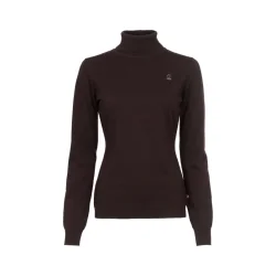Cavallo turtleneck CAVALDARIA - Caf� Noir