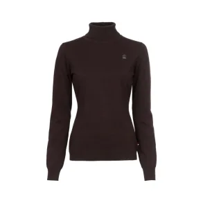 Cavallo turtleneck CAVALDARIA - Caf� Noir