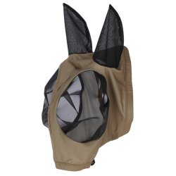 Covalliero Fluemaske FinoStretch Zipper Walnut