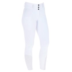 Covalliero H�jtaljede Ridebukser - Hvide