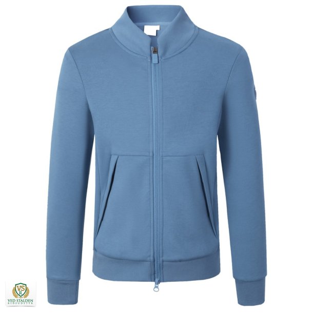 Covalliero Junior Sweat Jakke, Smoked Blue