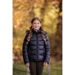Covalliero Quiltet Junior jakke, Dark Navy