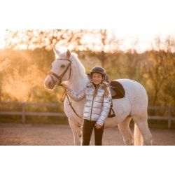 Covalliero Quiltet Junior jakke, Slv