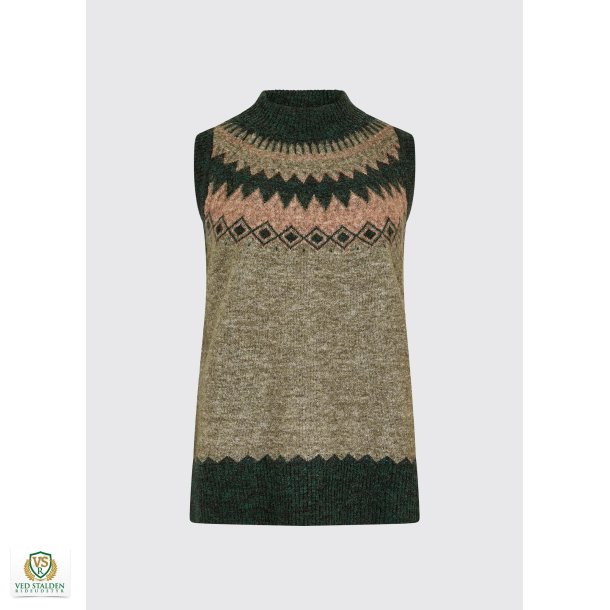Dubarry Doyle Dame Vest  Olive Multi