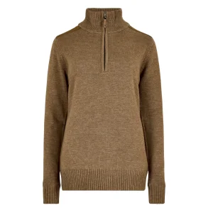 Dubarry Hession Zip-Neck Strik - Elk