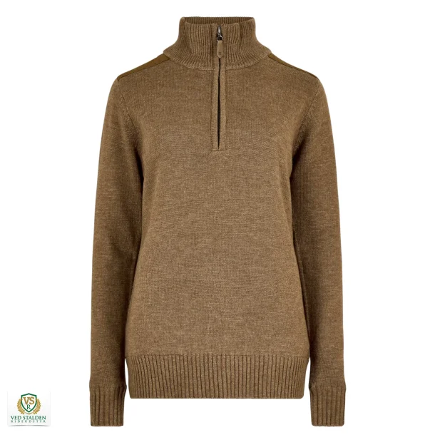 Dubarry Hession Zip-Neck Strik - Elk