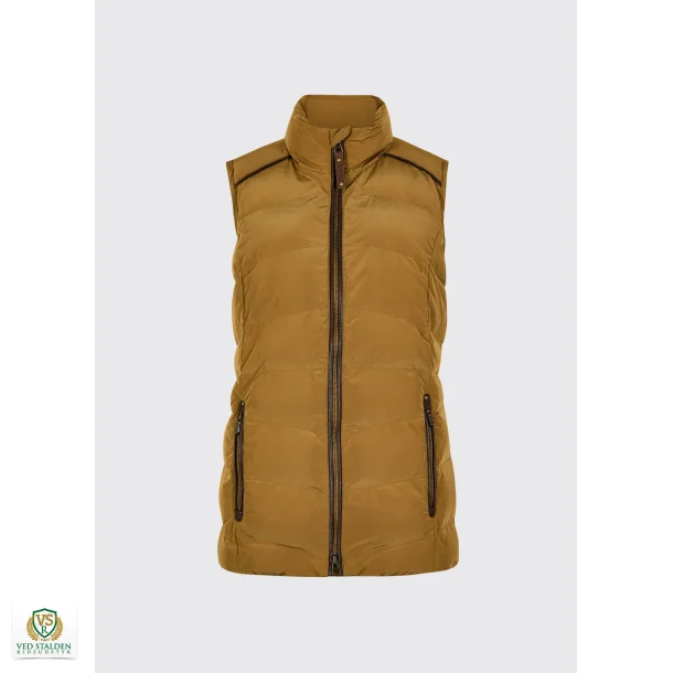 Dubarry Kilcarey Quiltet Vest - Ochre