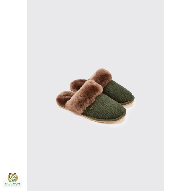 Dubarry Mullingar Slippers, Olive