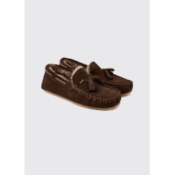 Dubarry Rosslare Moccasin Slipper - Cigar