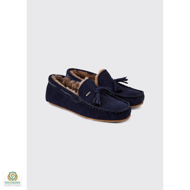 Dubarry Rosslare Moccasin Slipper - French Navy