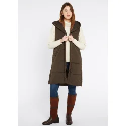 Dubarry Vest Ryan med htte - Olive
