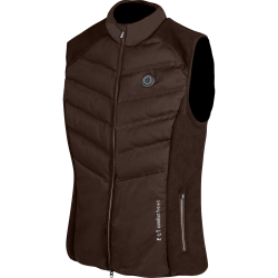 E�L�T Comfort Heat heated vest - Espresso
