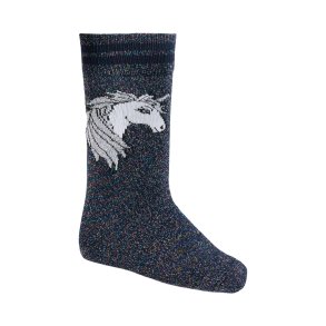 EQ KIDS Lia Glitter strmper, Navy