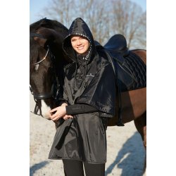 EQ Lala regn poncho Sort ONE SIZE